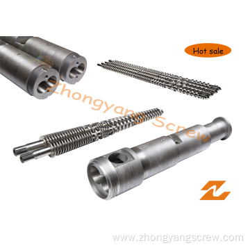 Conical Twin Screw Barrel for PVC Granule Sheet Profile Pipe Extrusion Screw Barrel